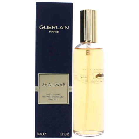 shalimar eau de toilette spray refill|shalimar edt.